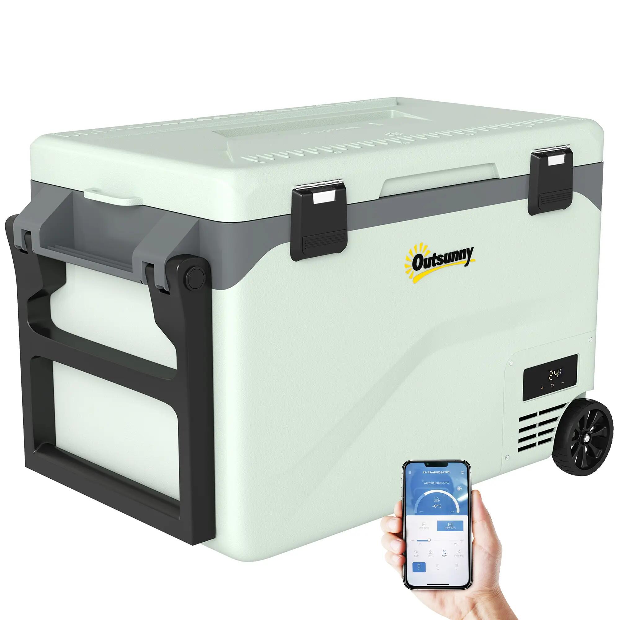 Réfrigérateur portable - Camping - Unisexe - Compresseur 42,5 L - Vert 2/6