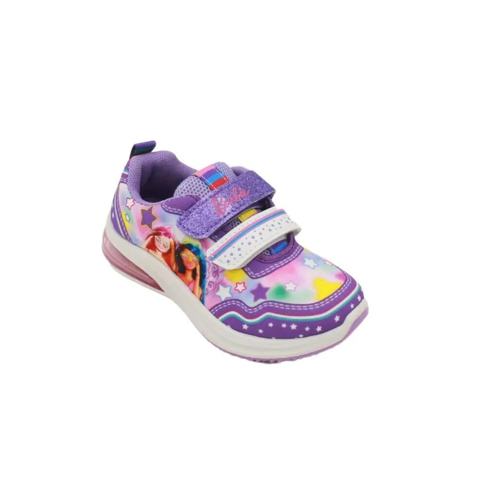 Baskets lumineuses violettes Barbie printemps/été, taille 30 2/6