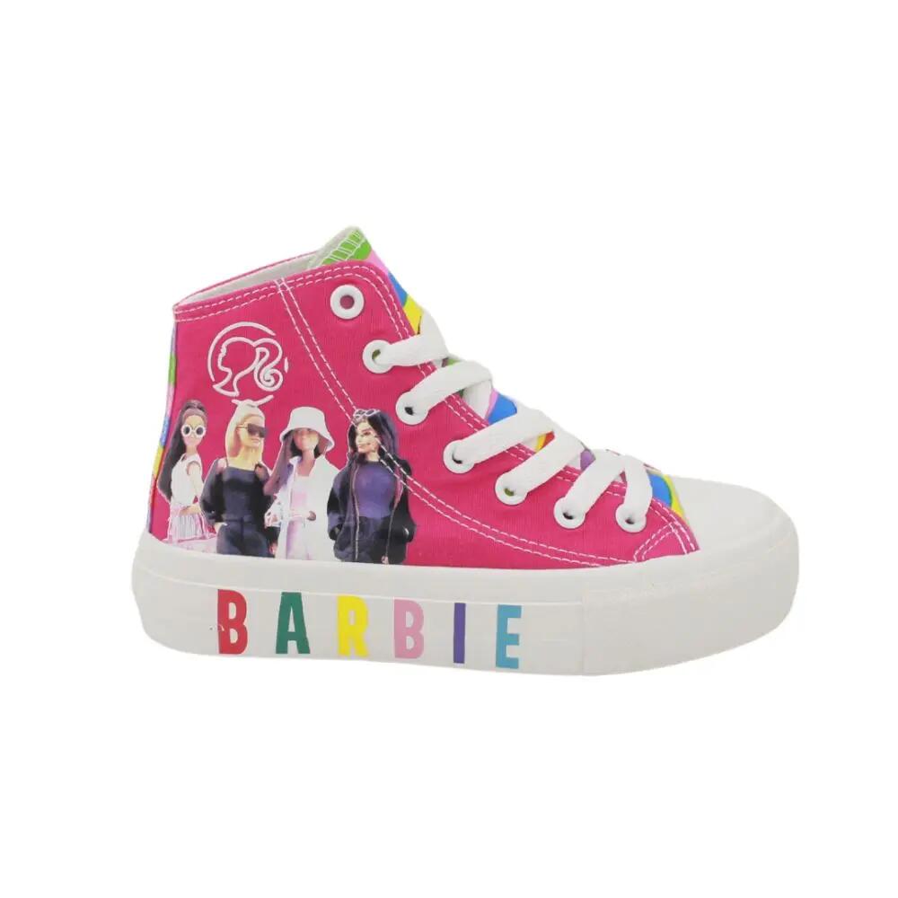 Baskets montantes Barbie Fuxia 33 printemps-été 1/4