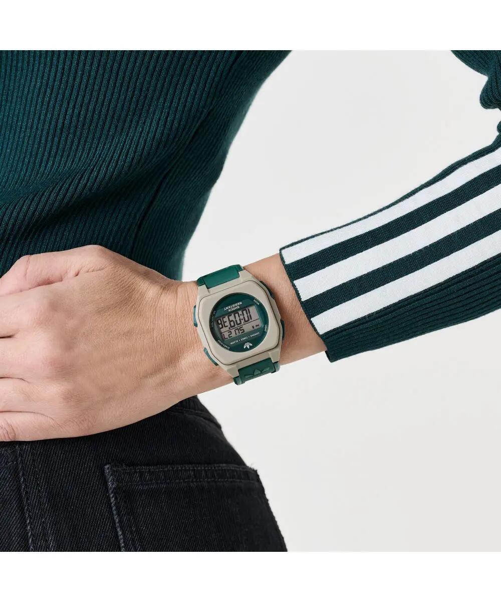 Adidas Originals Digitaal  Horloge Groen/LCD AOST26535 5/6