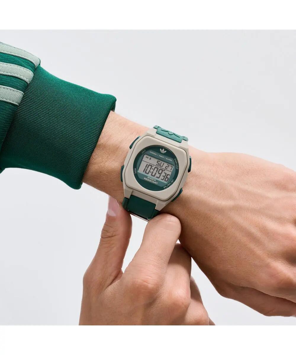 Adidas Originals Digitaal  Horloge Groen/LCD AOST26535 4/6