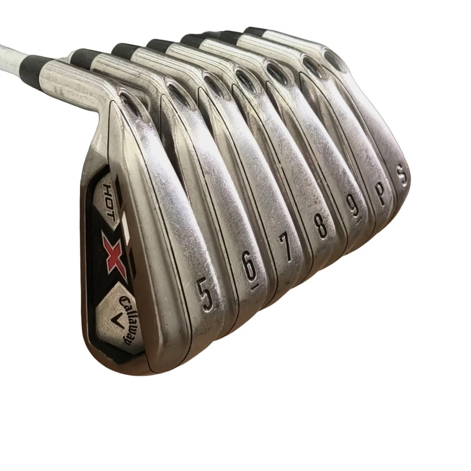 Gaucher Callaway X Hot Série de fers / 5-PW+SW / Flex A-flex / Graphite 3/7