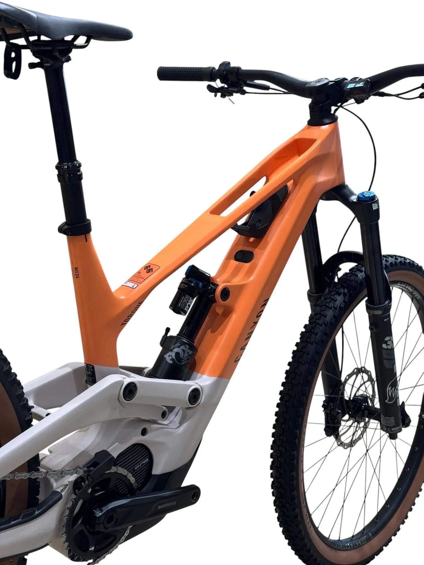Ricondizionata - E-Mountain bike Canyon Torque:ON CF 8 SLX - Stato eccellente 10/13