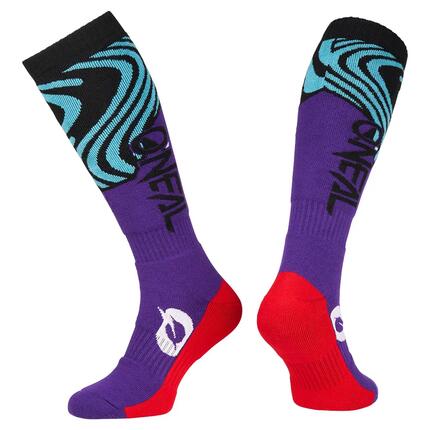 Outdoor- MX Socken NOVA 2-er Set, lila