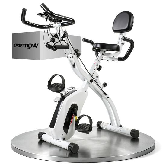 Vélo d'exercice pliable 3 en 1 Kinomap, vélo de fitness silencieux avec