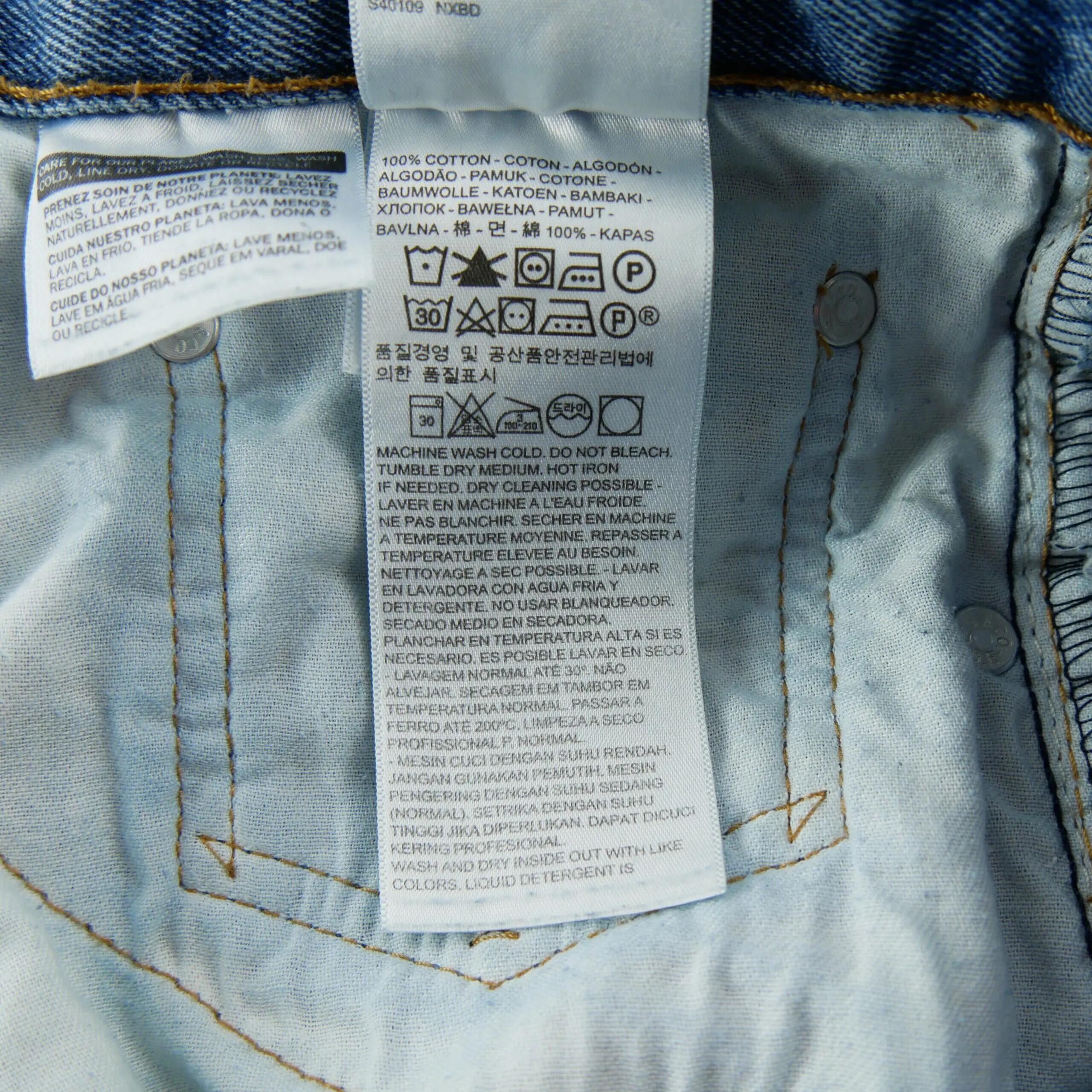 Jeans Uomo W36/L32 516 Levi Strauss Slim 7/7