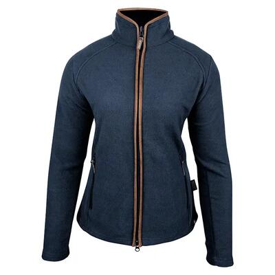 Fleece met volledige rits voor dames jack pyke