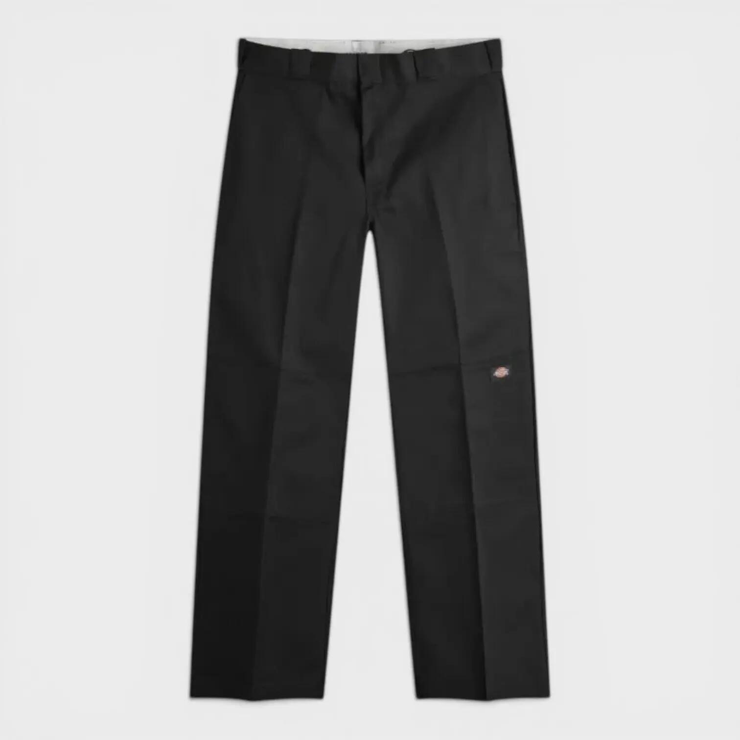 Dickies Double Knee Loose Fit Straight Leg Pant - Black 1/2