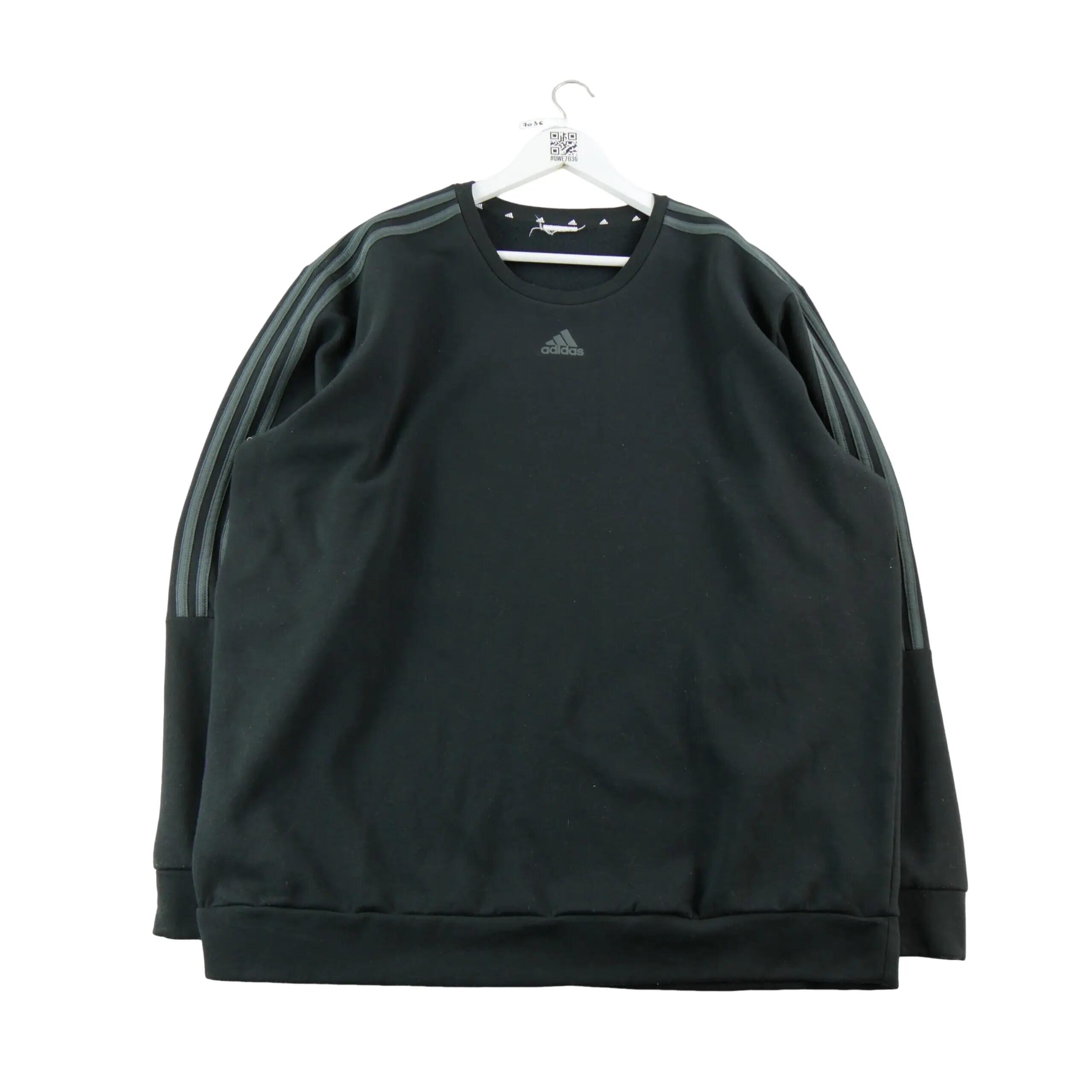 Seconde vie - Sweat Homme Sweathirt 3-Stripes Noir - Excellent 1/5