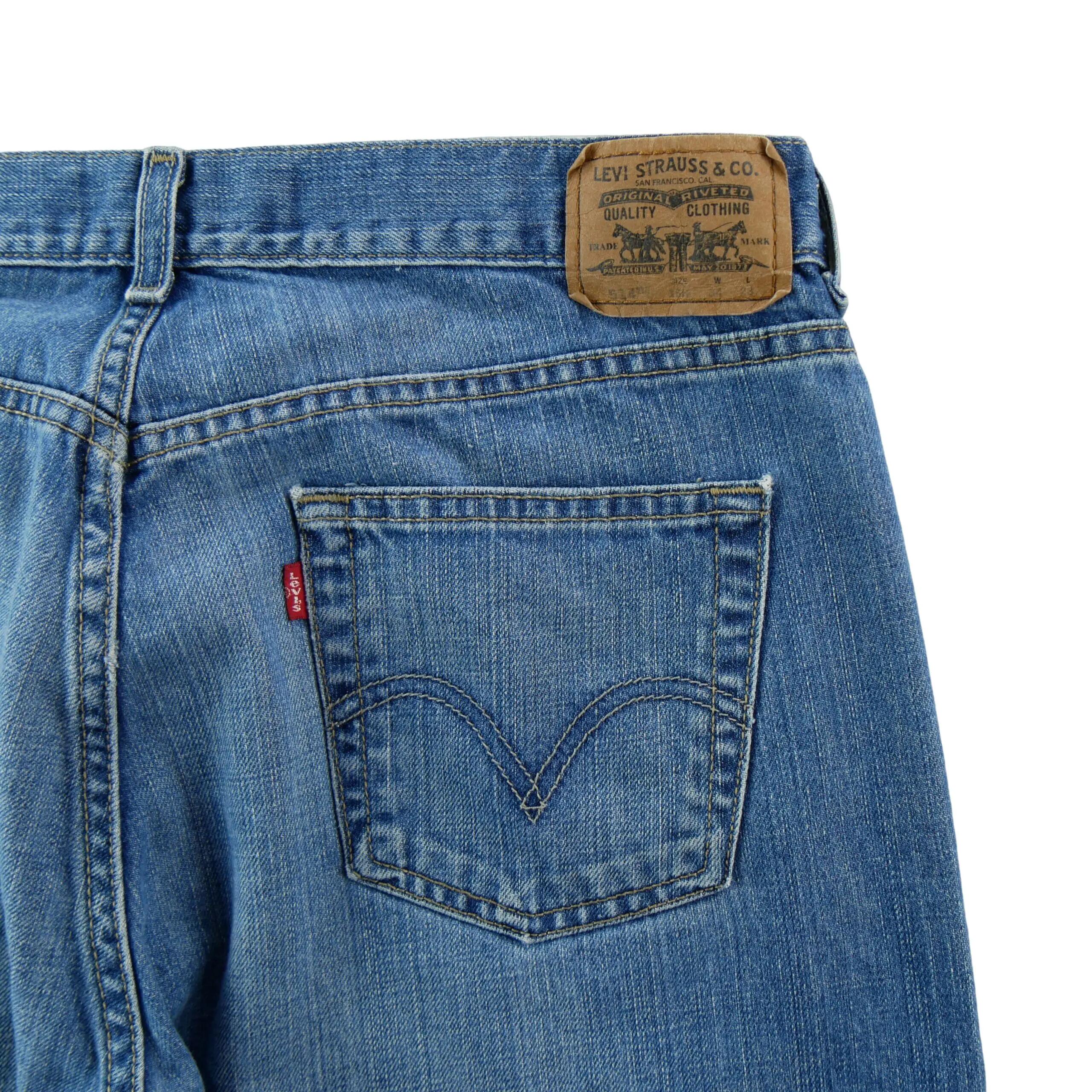 Segunda Vida - Vaqueros Garzón Levi Strauss W34/L28 514 Slim - Excelente 4/6