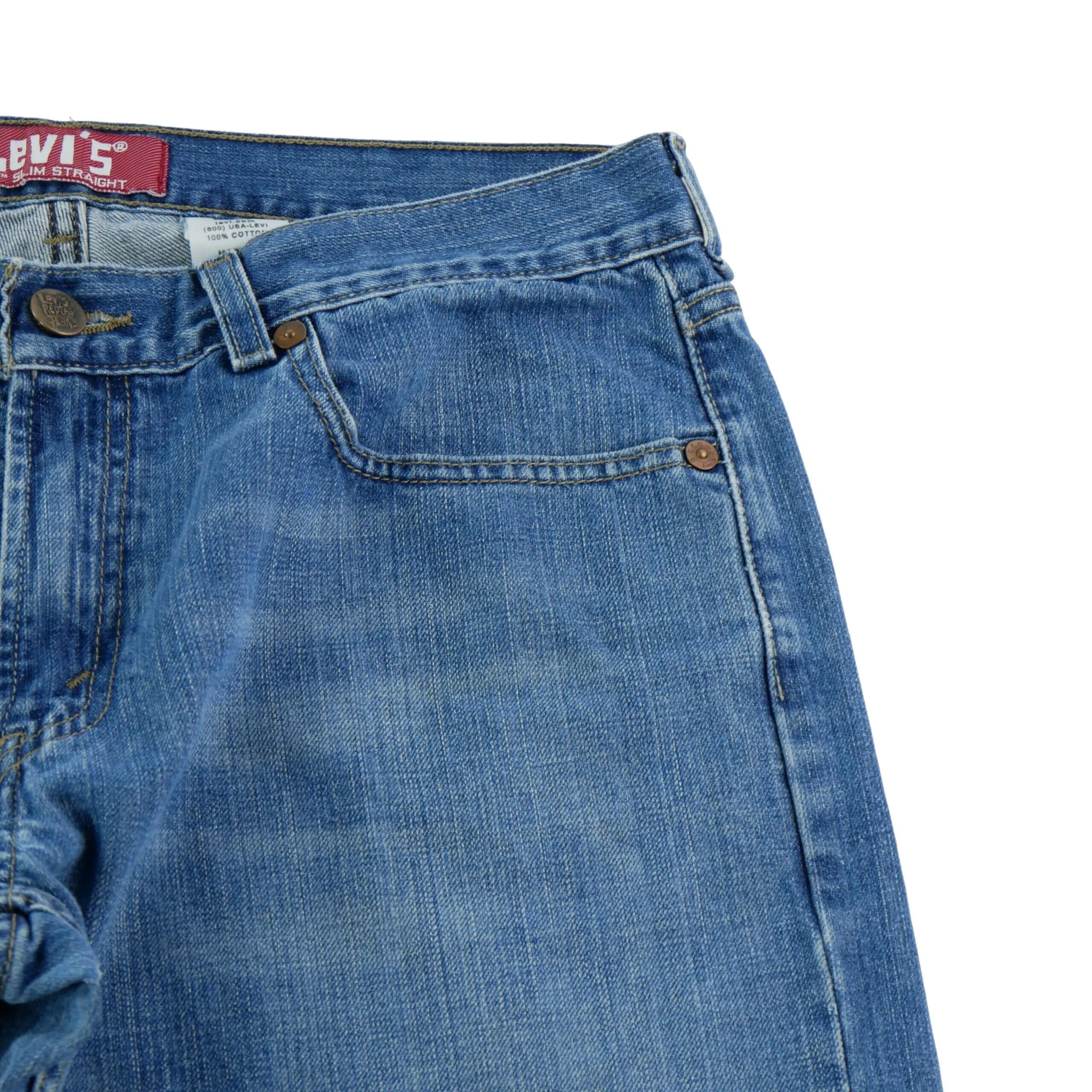 Segunda Vida - Vaqueros Garzón Levi Strauss W34/L28 514 Slim - Excelente 3/6