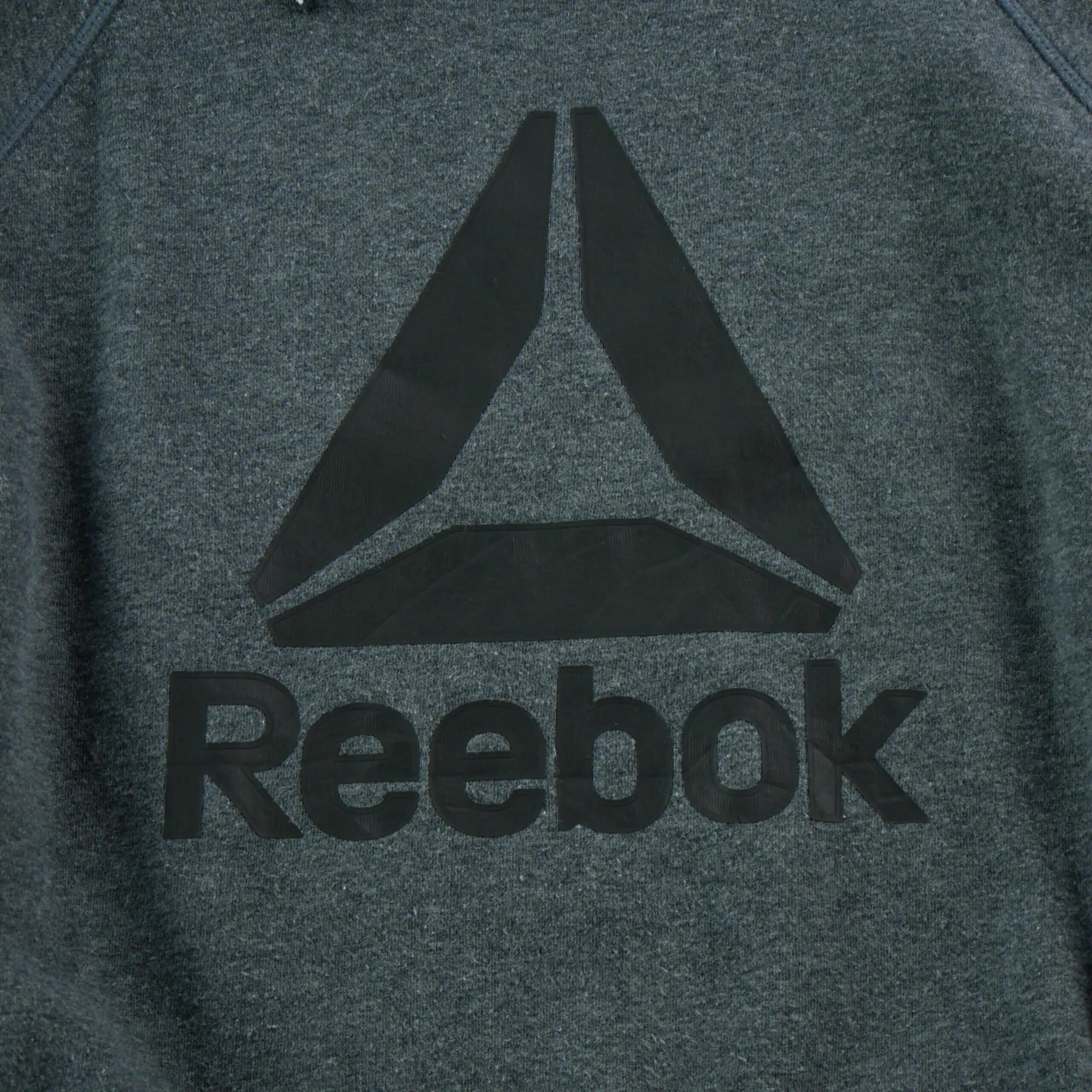 Second life - Bluza z kapturem męska Reebok Logo Vector - Jak nowy 3/4