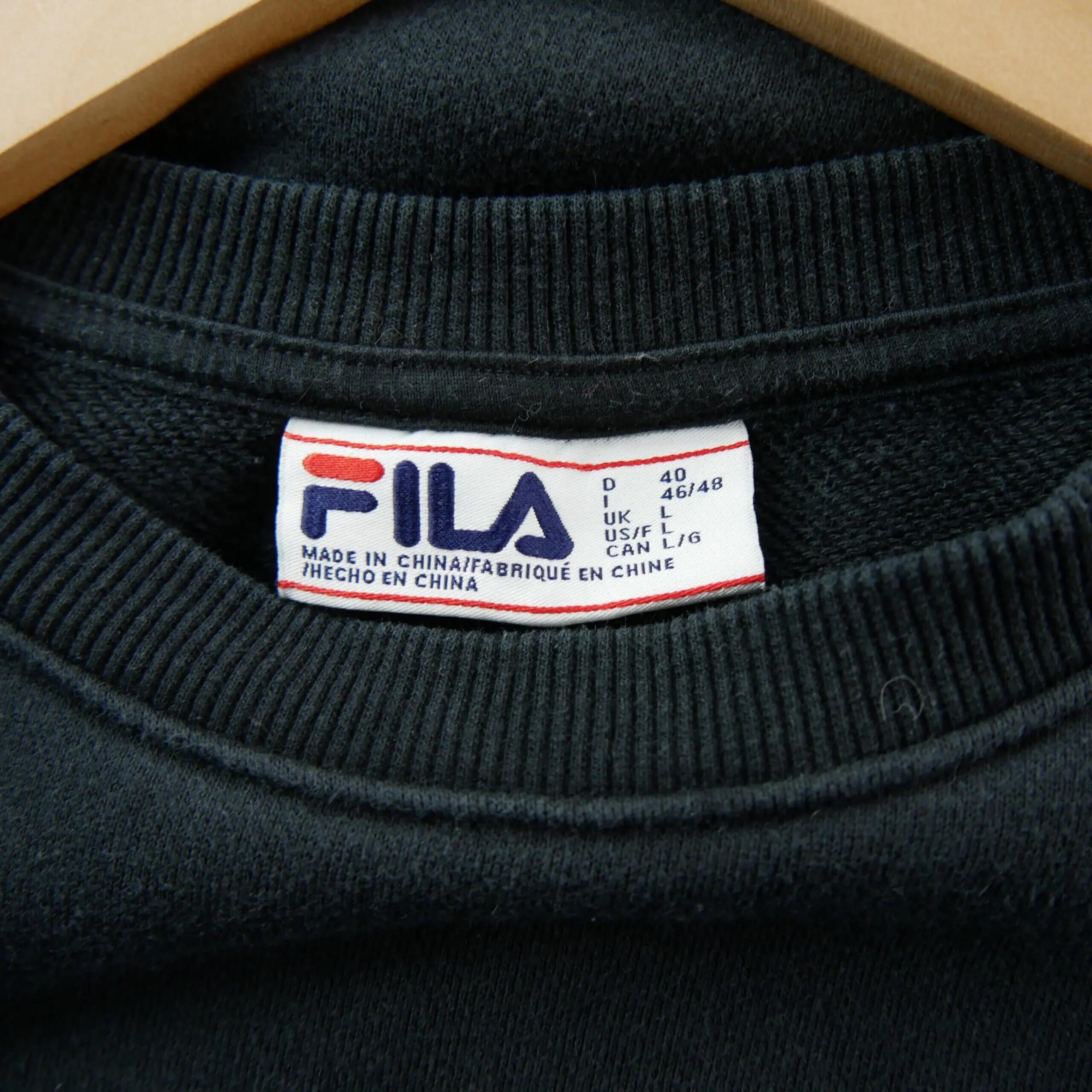 Segunda Vida - Sudadera mujer cuello redondo vintage Fila - Muy Bueno 5/6