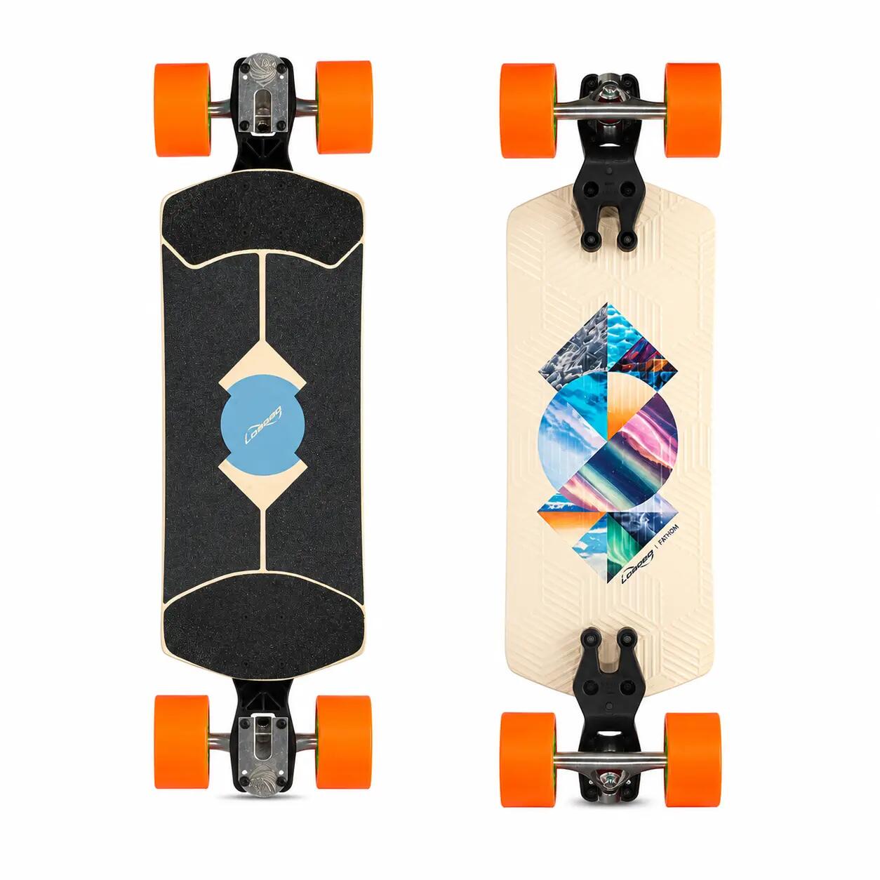 Complete Fathom Strata 39" - Komplettset Skateboard mit hochwertigem Deck 3/4