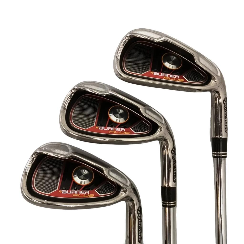 TaylorMade Burner Plus Iron Set / 4-PW+AW / Flex Regular / Steel