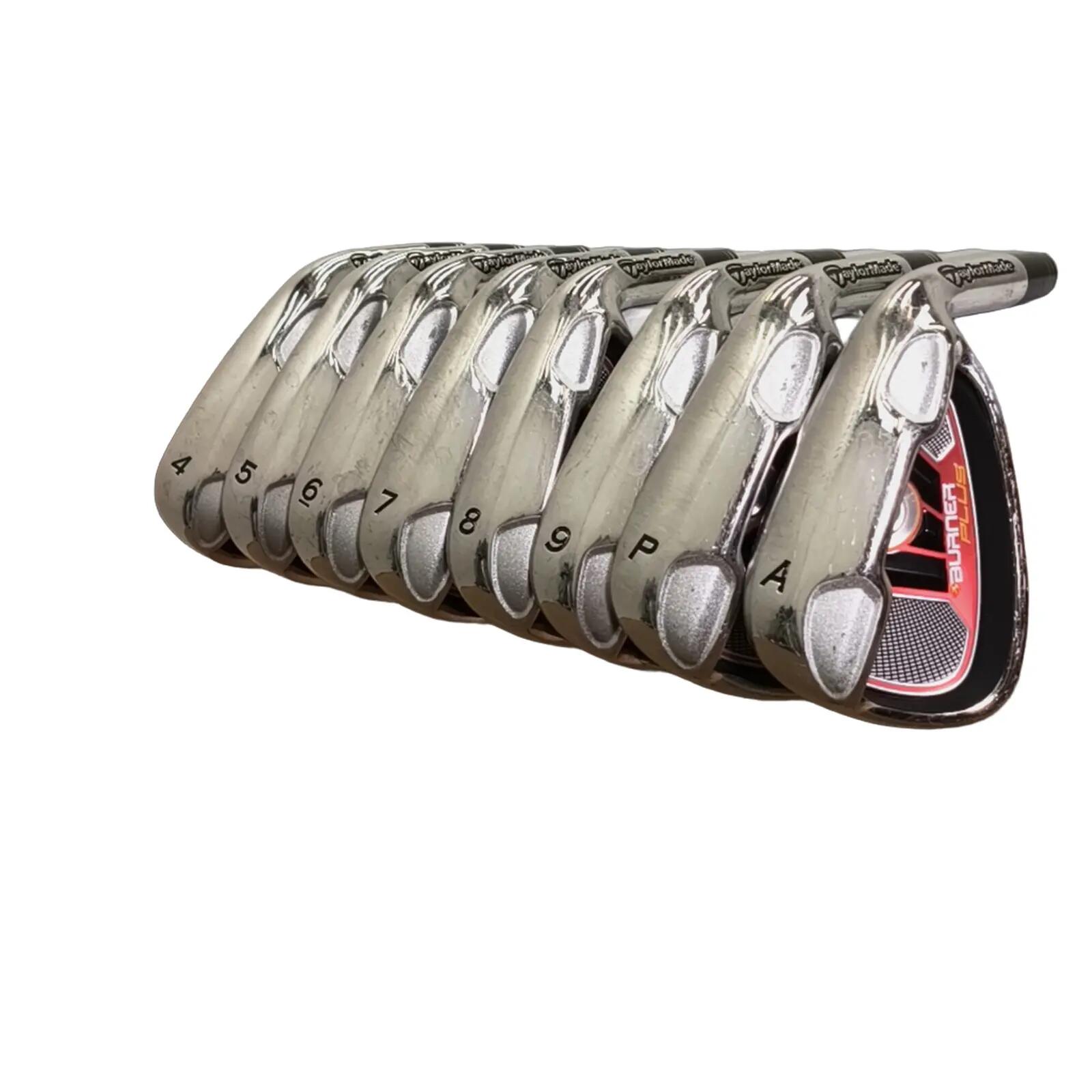 TaylorMade Burner Plus IJzerset / 4-PW+AW  / Flex Regular / Staal 3/7