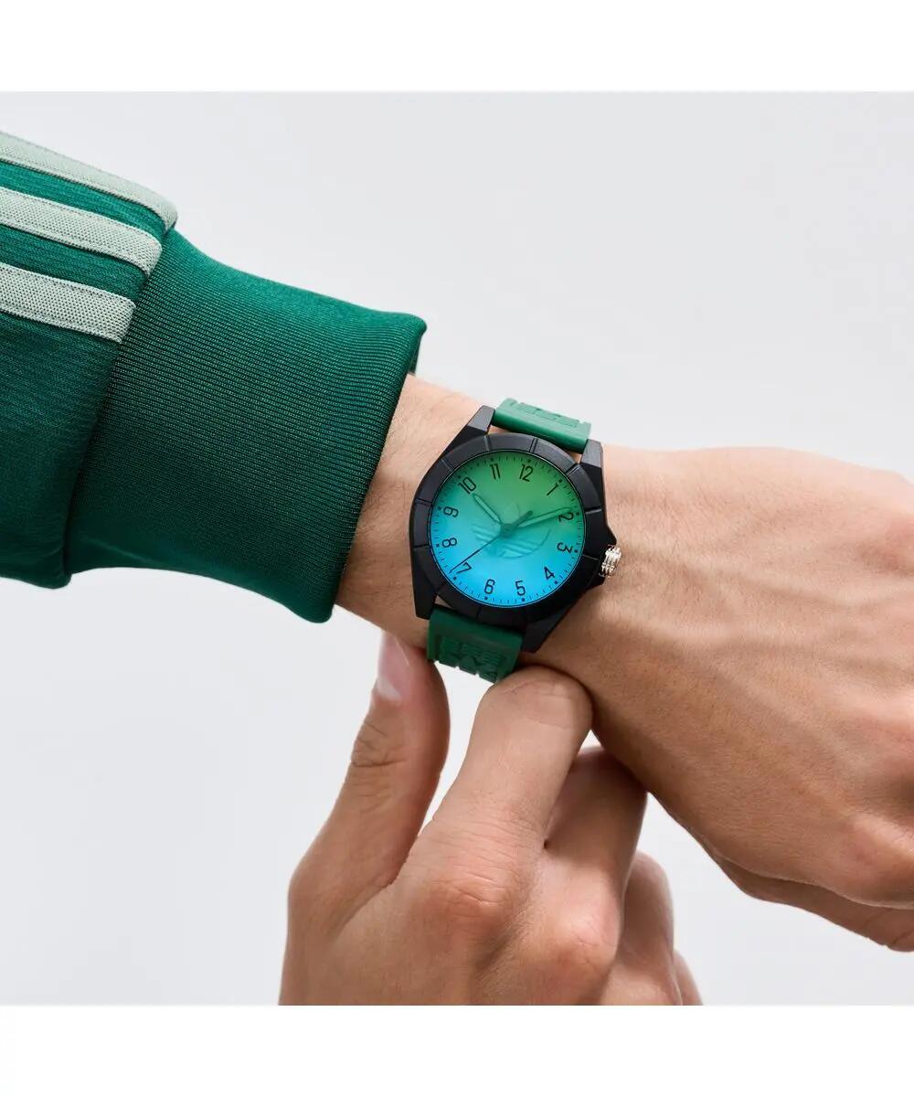 Adidas Originals Analogique Montre Vert/Multicolore AOST26511 4/6