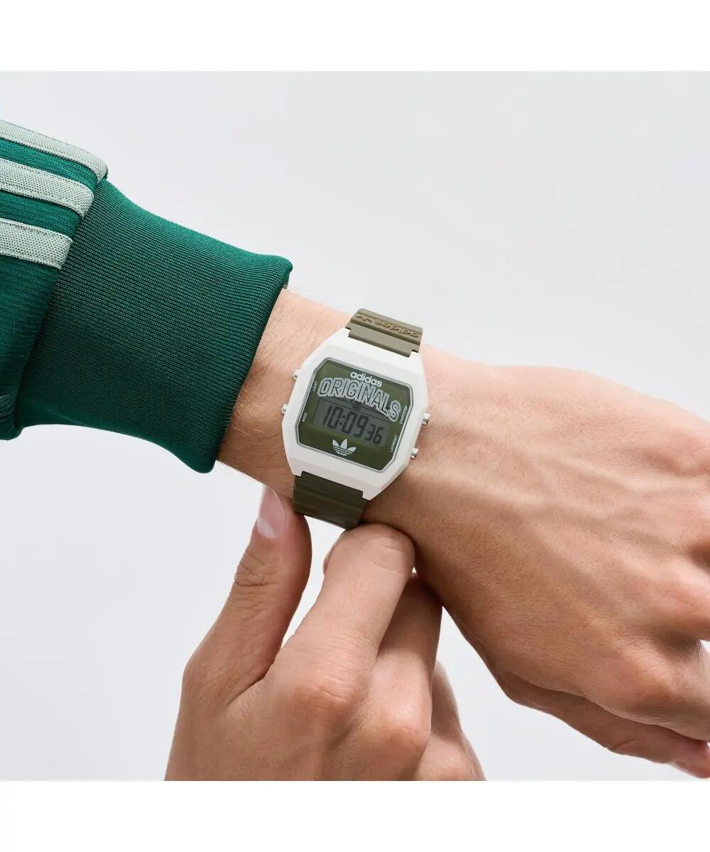 Adidas Originals Digital Montre Vert/LCD AOST26524 5/6