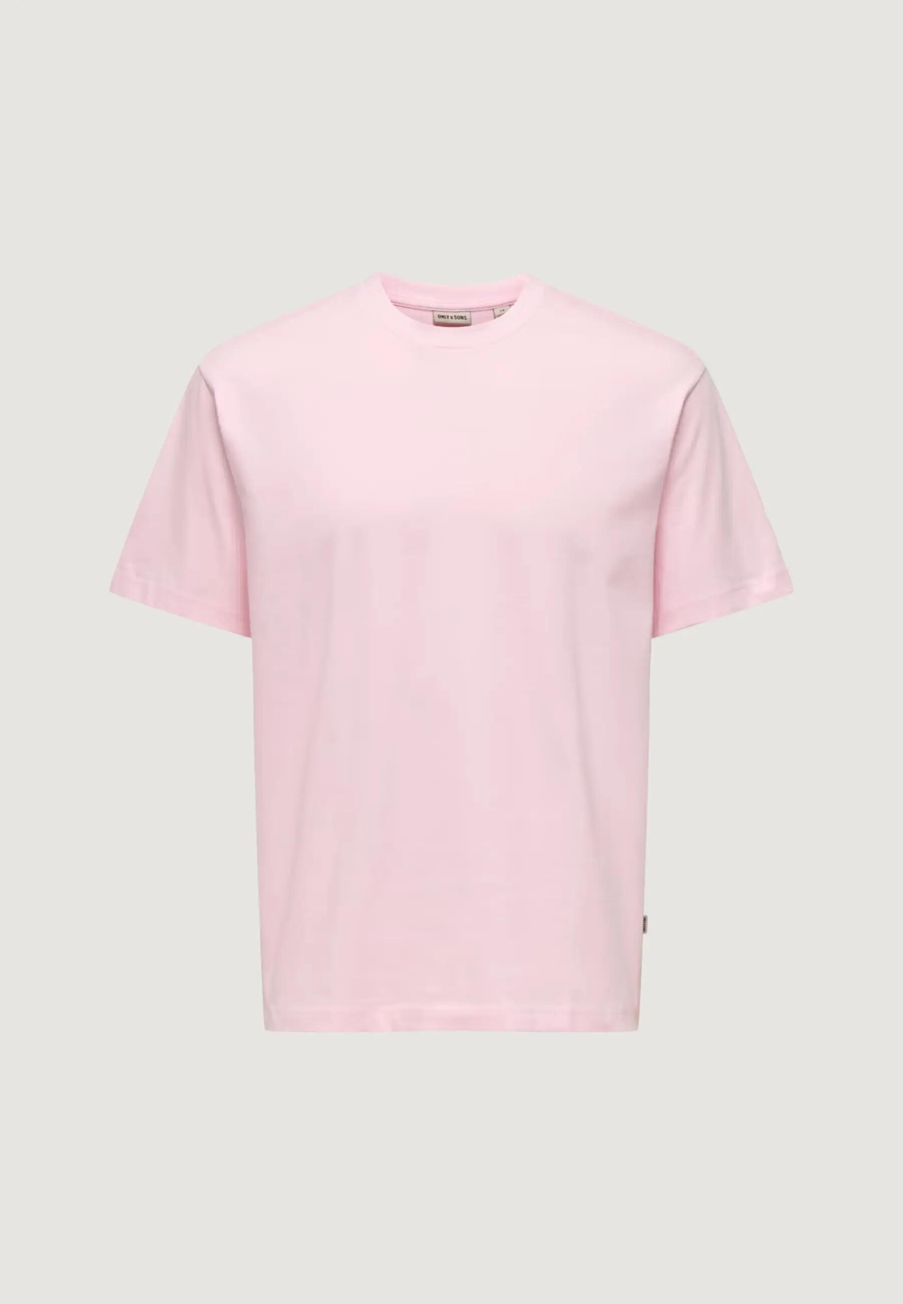 T-shirt maniche corte Uomo Onsfred Life Rlx Ss Tee Noos Rosa 3/5