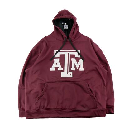Refurbished - Champion Herren Kapuzenpullover NCAA Bordeaux - Wie neu