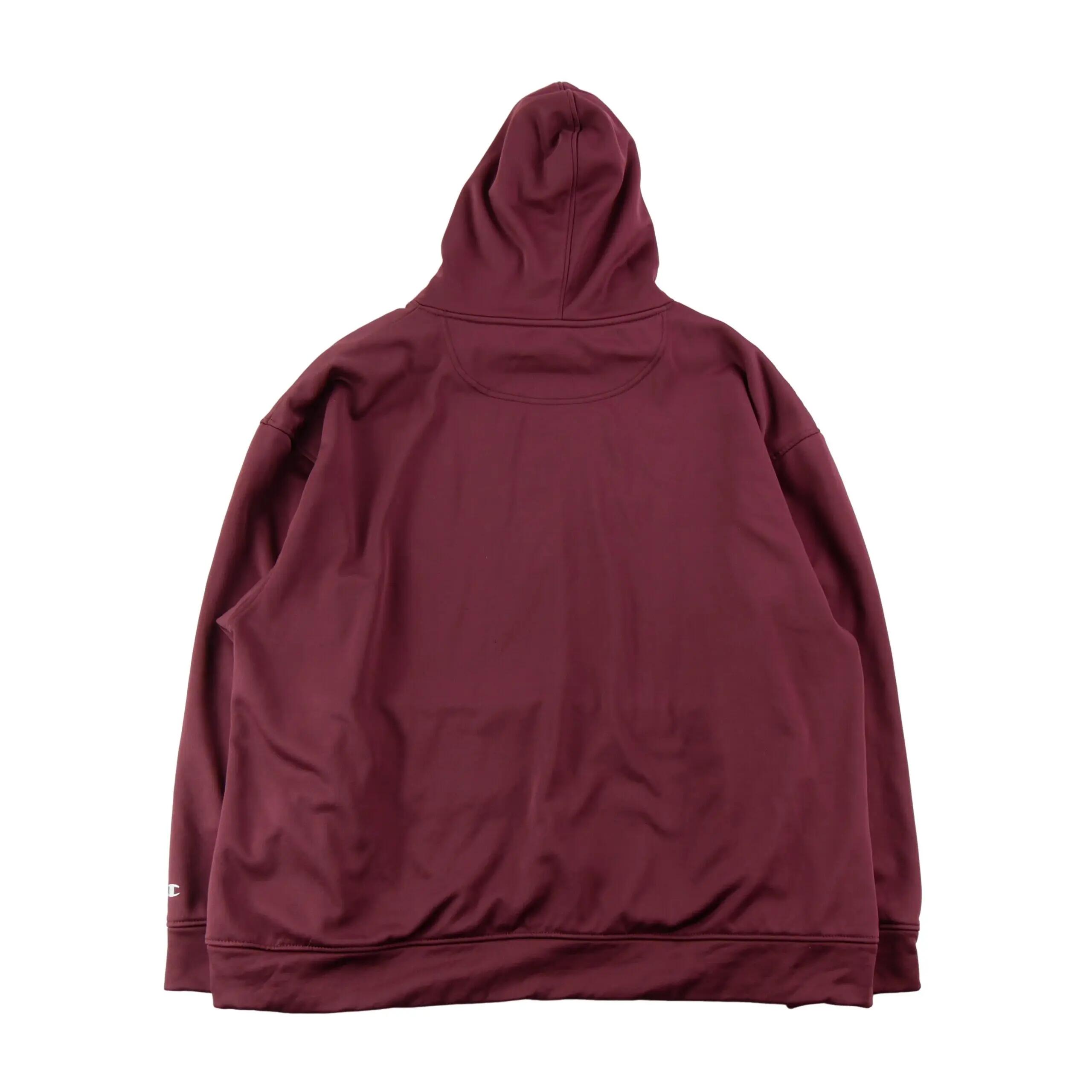 Refurbished - Champion Herren Kapuzenpullover NCAA Bordeaux - Wie neu 2/6