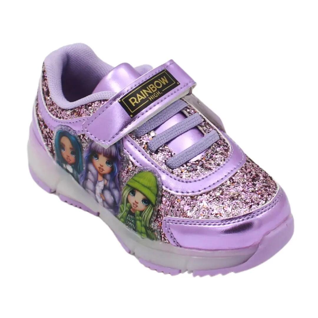 Tênis Rainbow High Roxo com Luzes, Tamanho 29 2/2