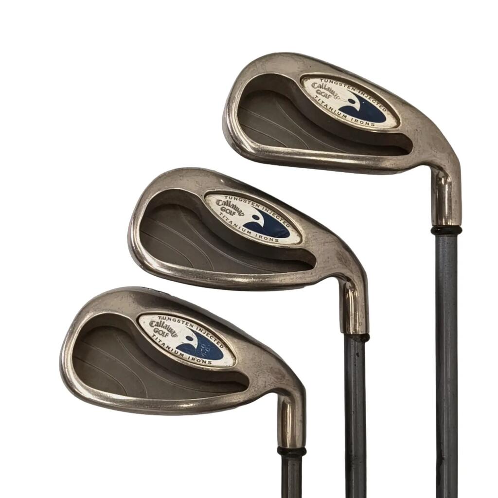 Callaway Hawk Eye Titanium Iron Set / 3-9i+SW / Flex Regular / Graphite