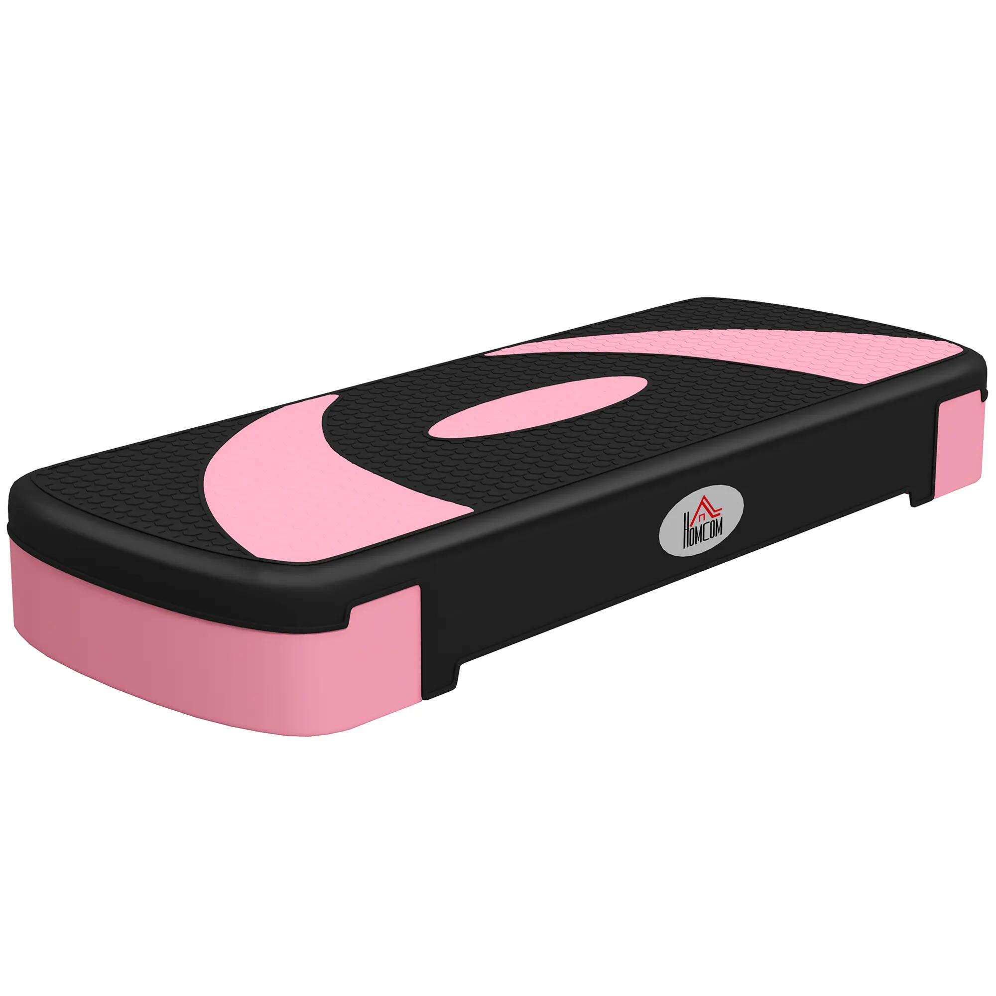 Step - fitness - hauteur réglable, antidérapant - noir/rose 2/6