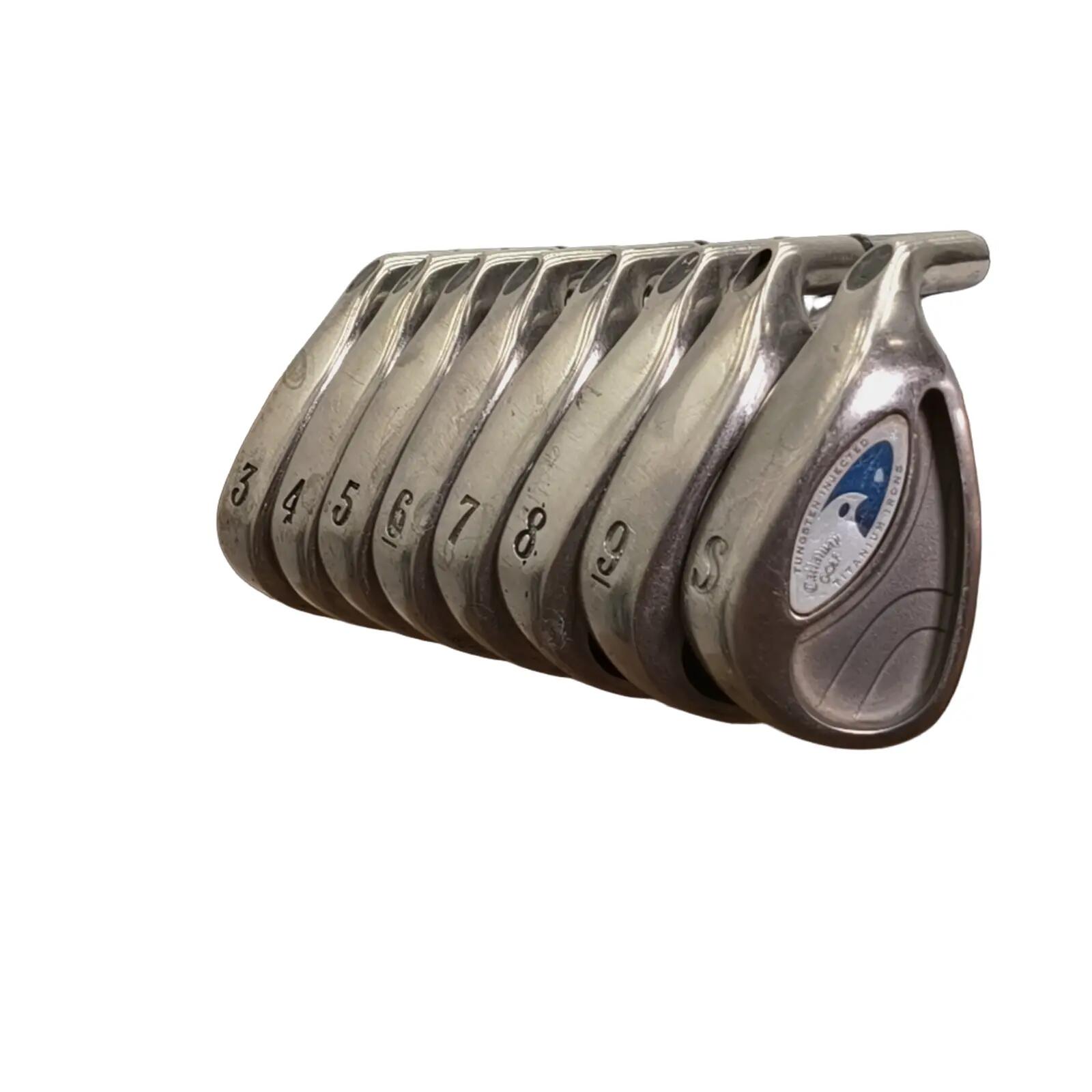 Callaway Hawk Eye Titanium Série de fers / 3-9i+SW / Flex Regular / Graphite 3/7