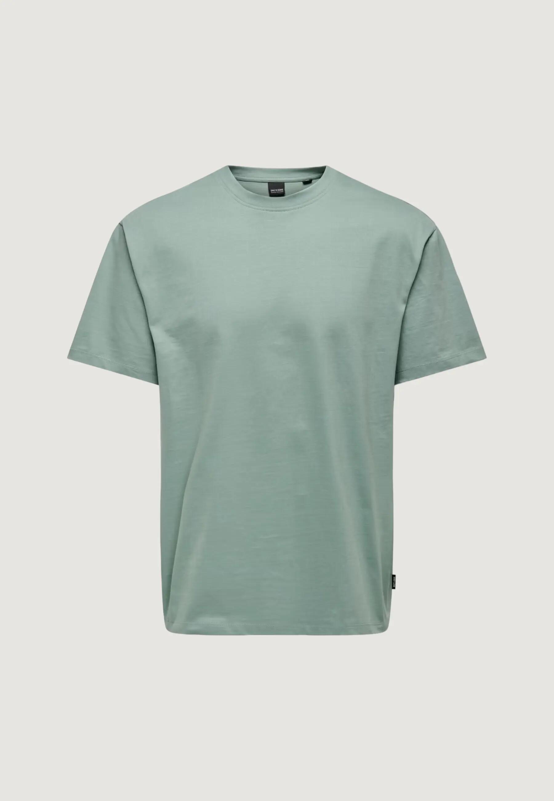 Crop top T-shirt Onsfred Life Rlx Ss Tee Noos HEREN Groen 3/5