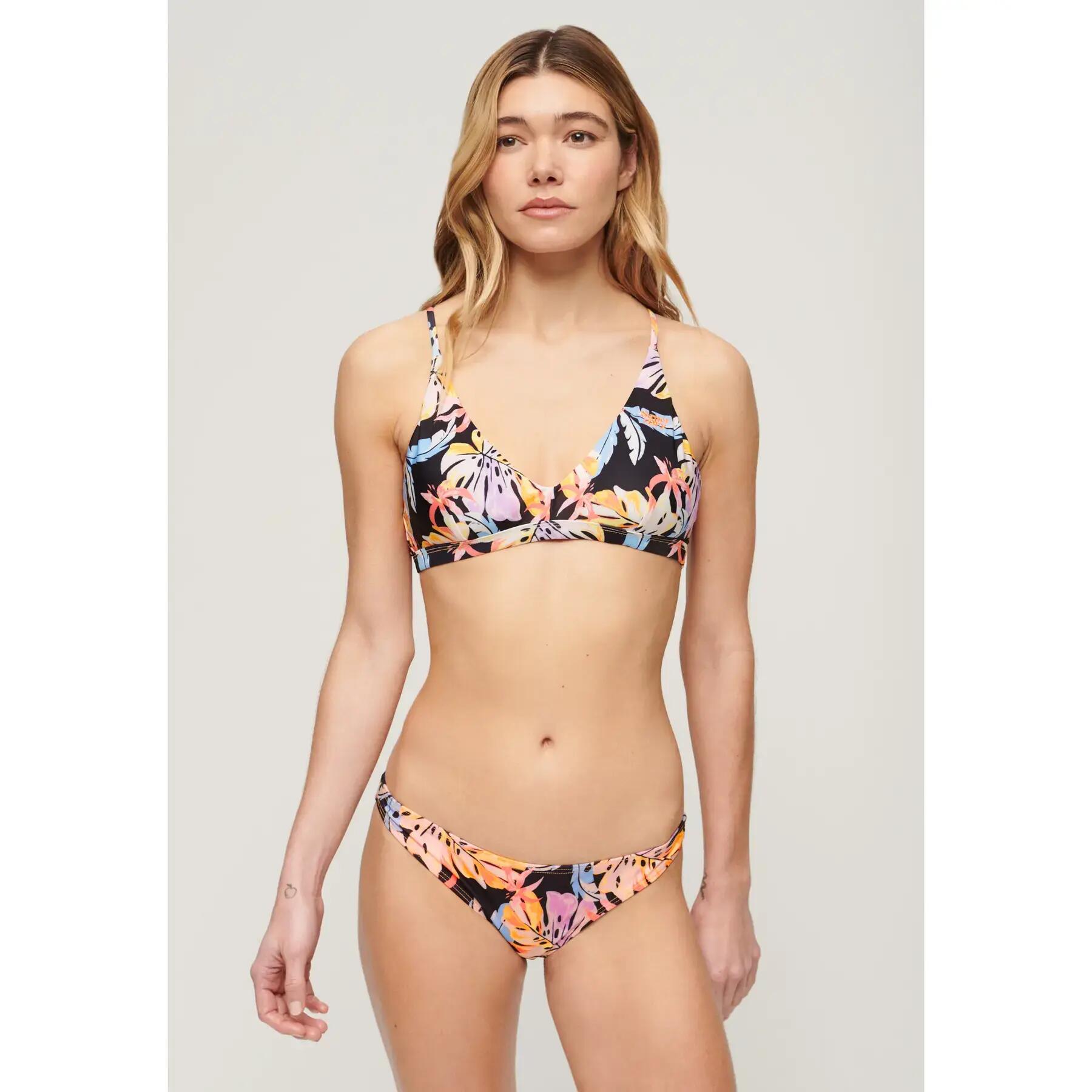 Braga bikini estampado para mujer Superdry 2/7