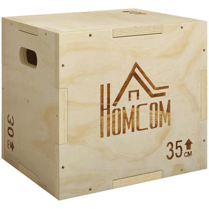 Plyobox saut plyométrique fitness musculation entraînement 40,5 35,5 30,5 cm