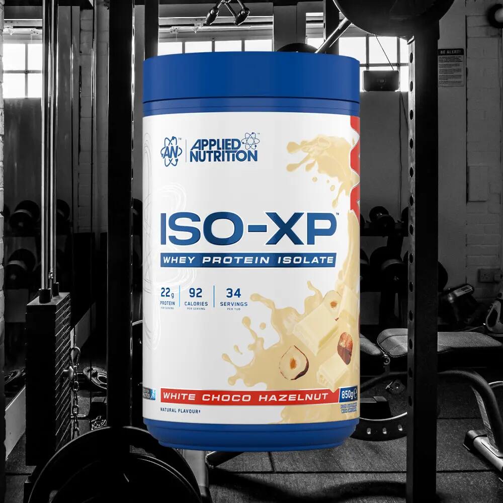 Applied Nutrition Iso-XP (850g) White Choco Hazelnut - Protéines 2/3