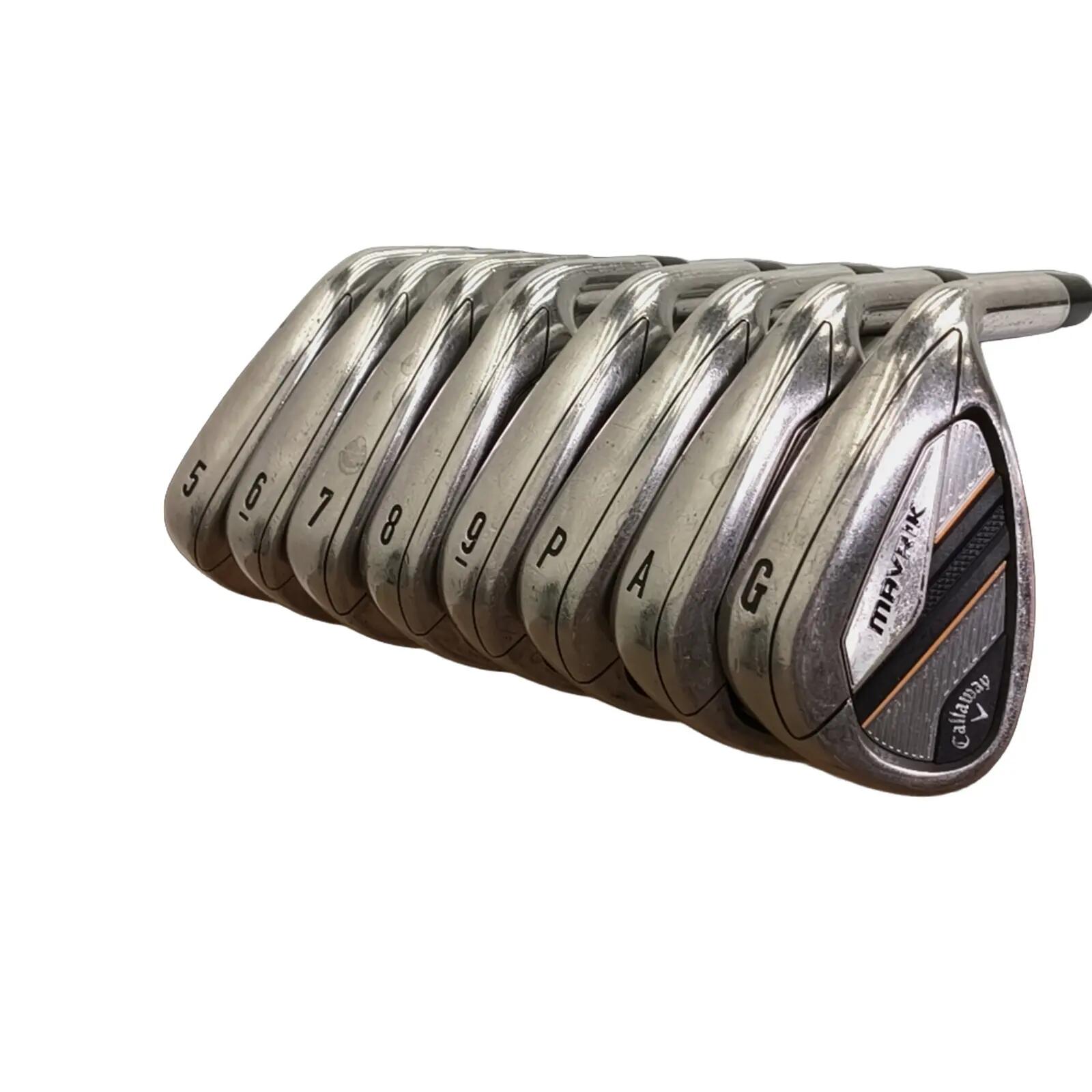 Callaway Mavrik Série de fers / 5-PW+GW+AW / Flex X-Stiff / Acier 3/7