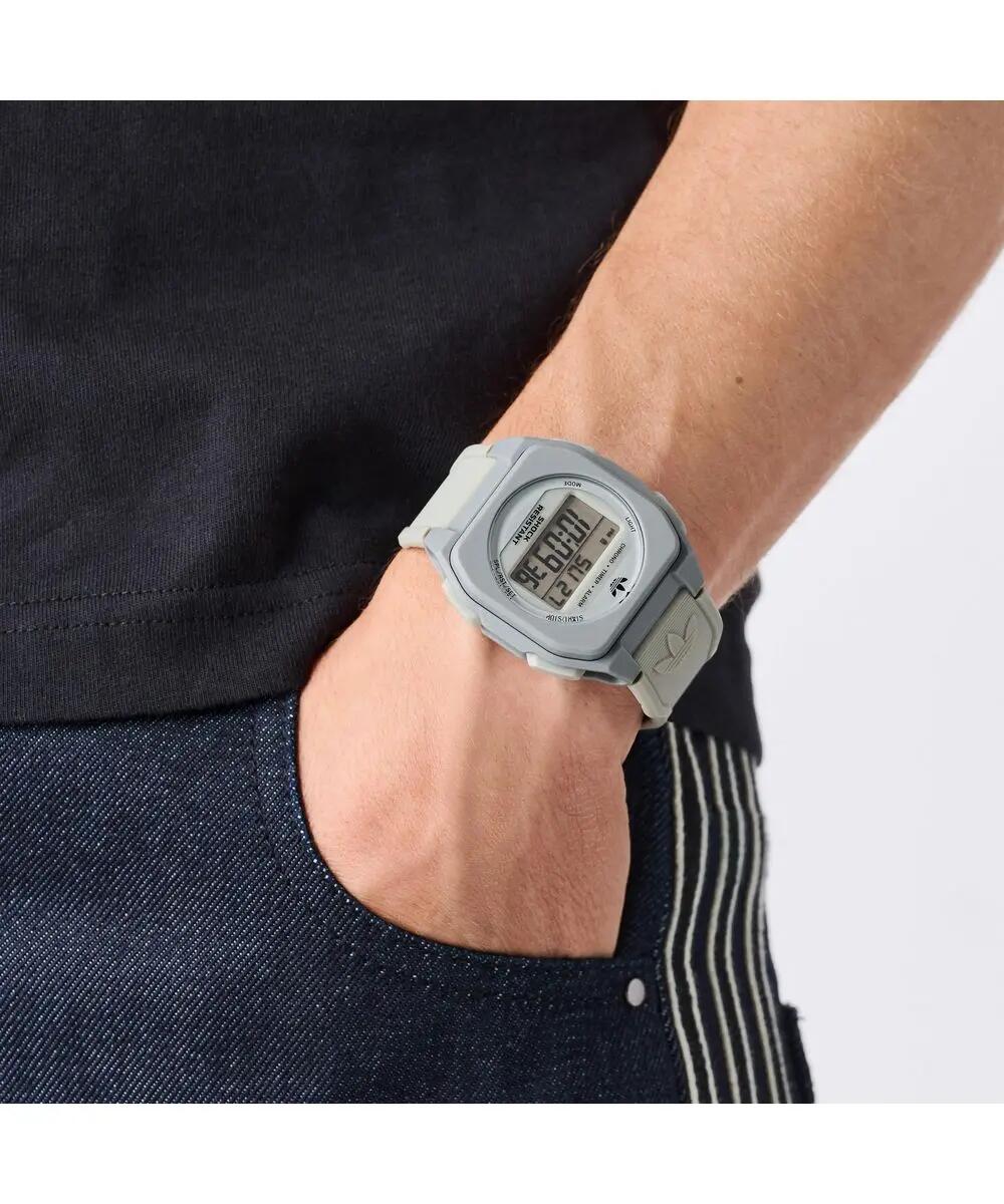Adidas Originals Digitaal  Horloge Grijs/LCD AOST26536 5/6