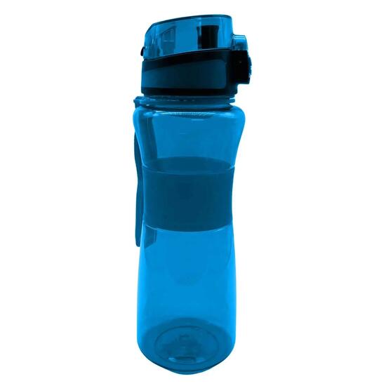 Trinkflasche mit 1 L Volumen blau auslaufsicher Sportflasche Schule Freizeit