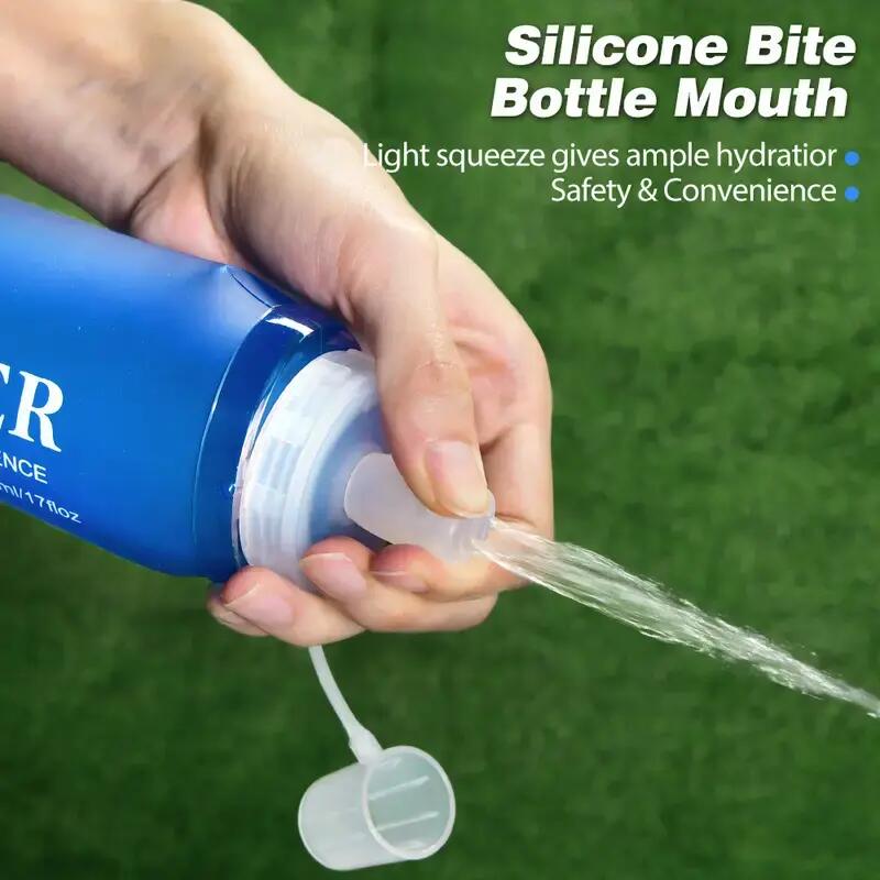 Flasche Faltbar aus TPU Material Wasserflasche 300 ml Trinkflasche 2/4