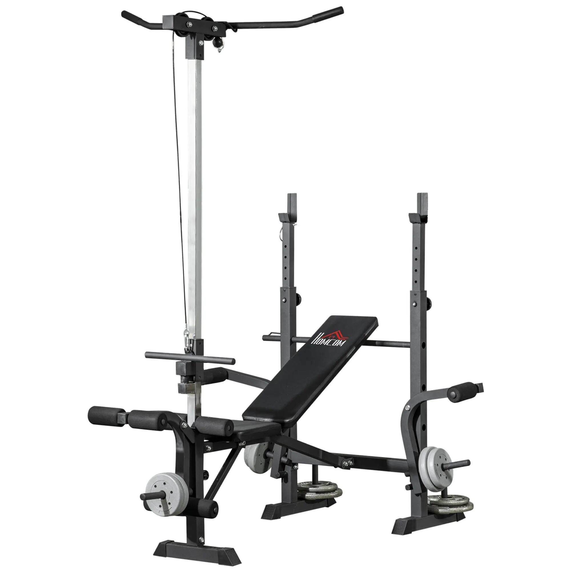 Banc de musculation - fitness - réglable, multifonction 2/6