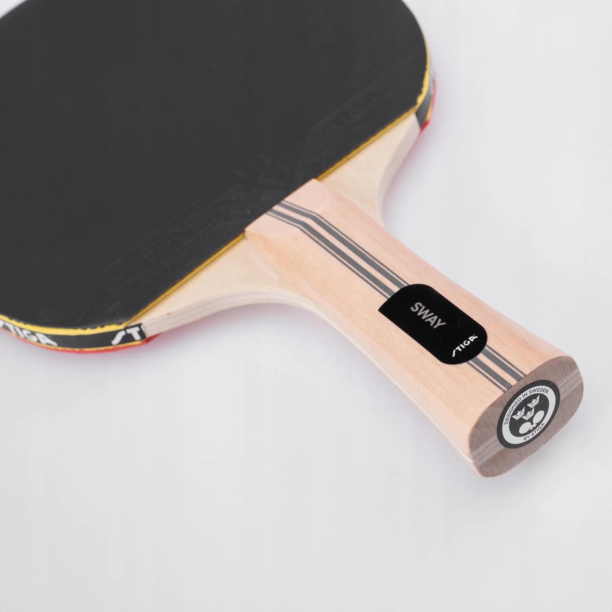 Rakietki do tenisa stołowego STIGA Sway Set 2 szt + 3 piłeczki ping pong 5/5