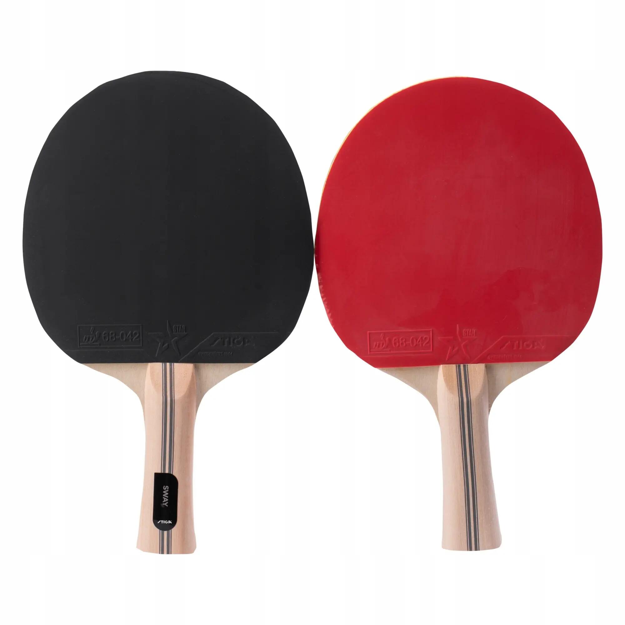 Rakietki do tenisa stołowego STIGA Sway Set 2 szt + 3 piłeczki ping pong 2/5