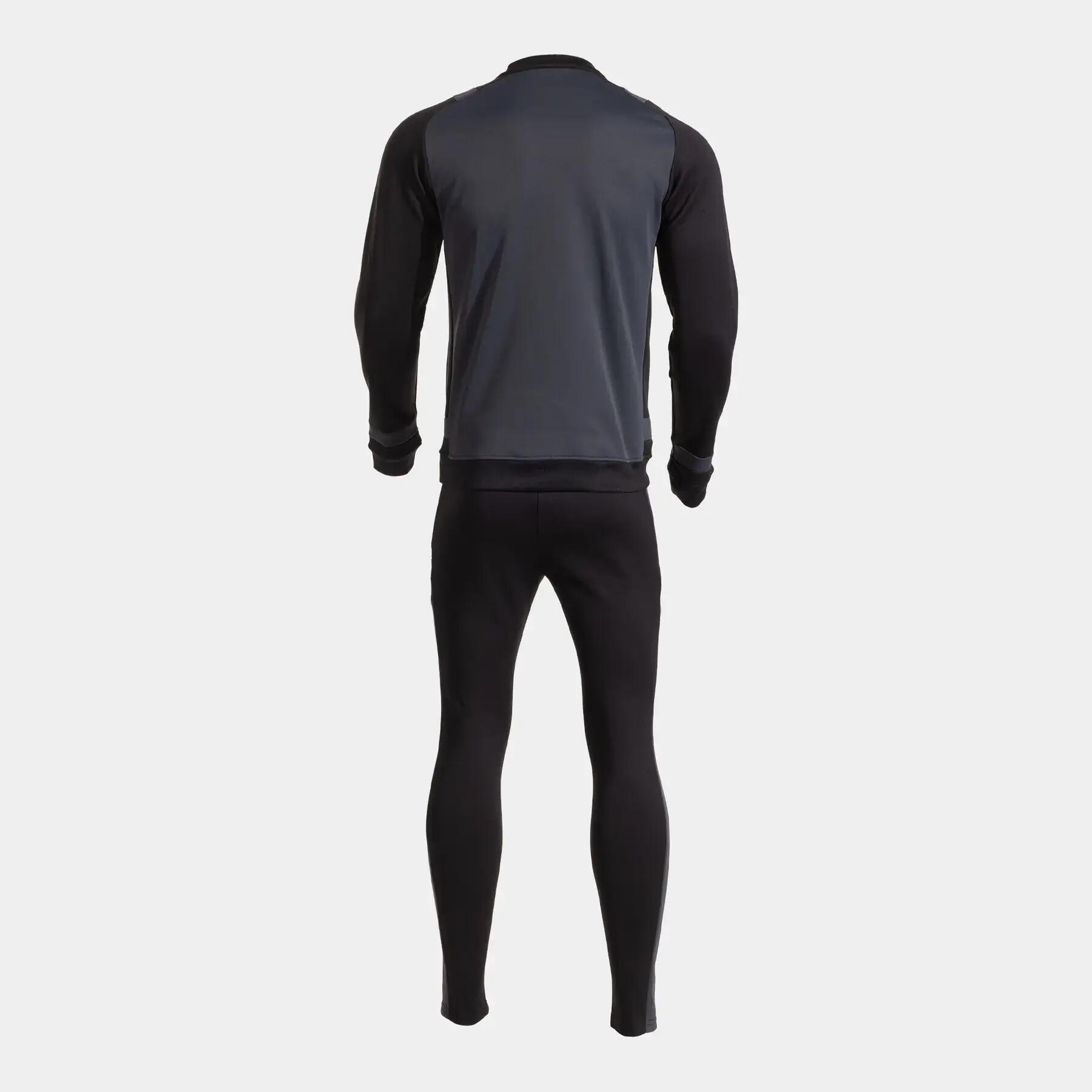 Chándal Hombre Joma Lider 104286 Antracita Negro 151 Confortable 4/7