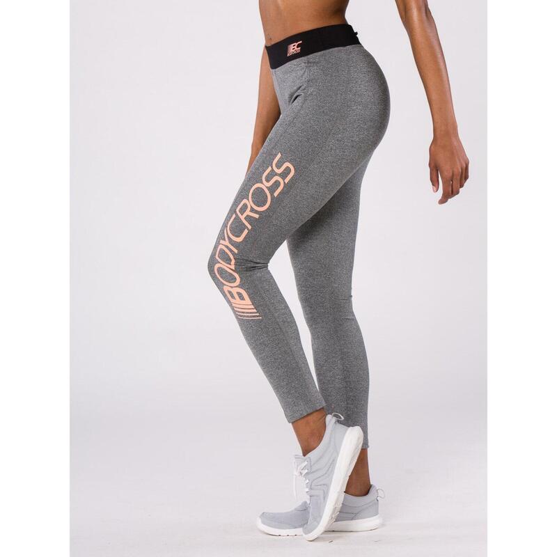 Legging Running Pacey Gris/Corail
