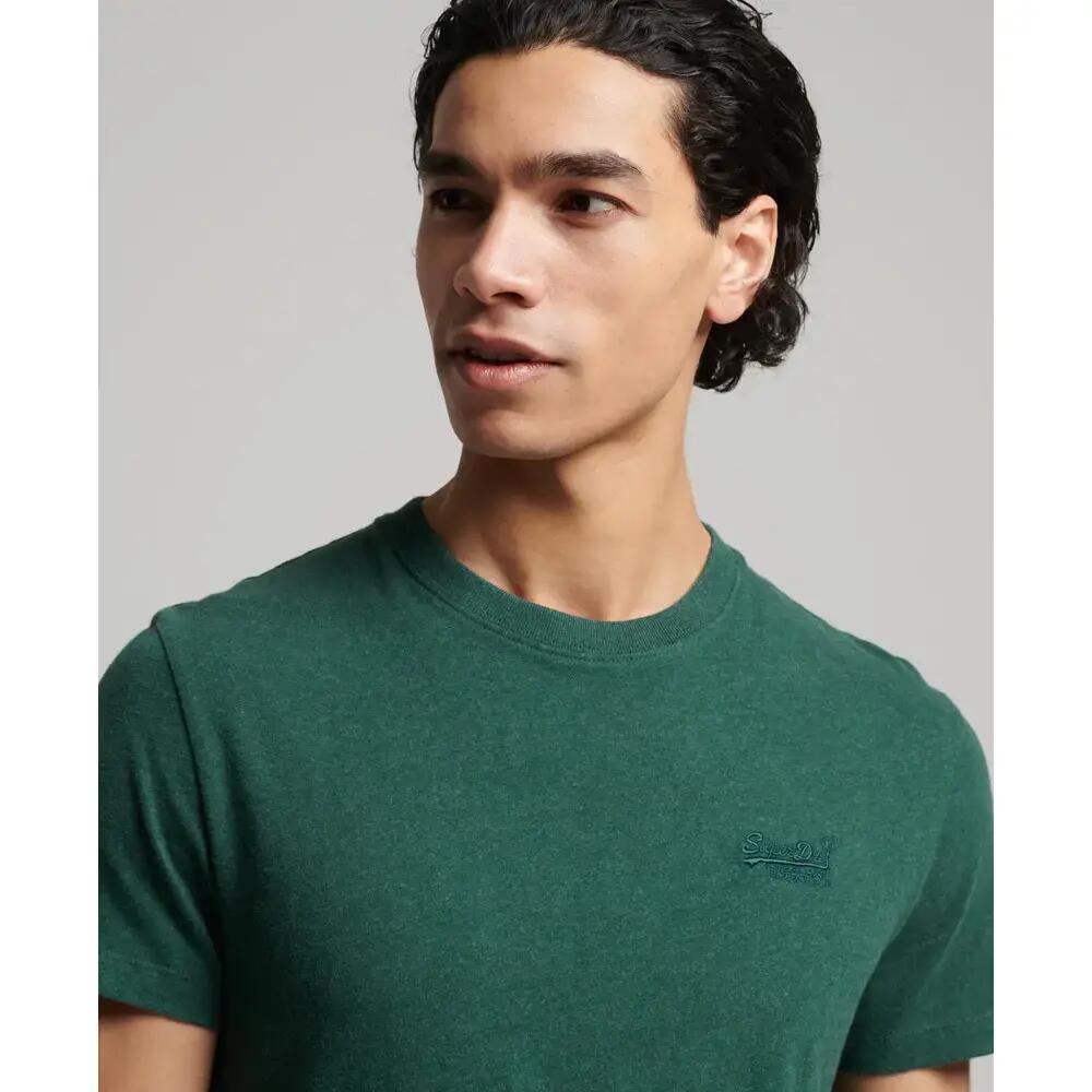 T-shirt Uomo Superdry Vintage Logo Verde Scuro - S 3/4