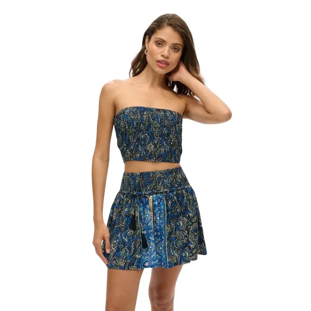 Bandeau-Oberteil St Tropez Paisley 4/6