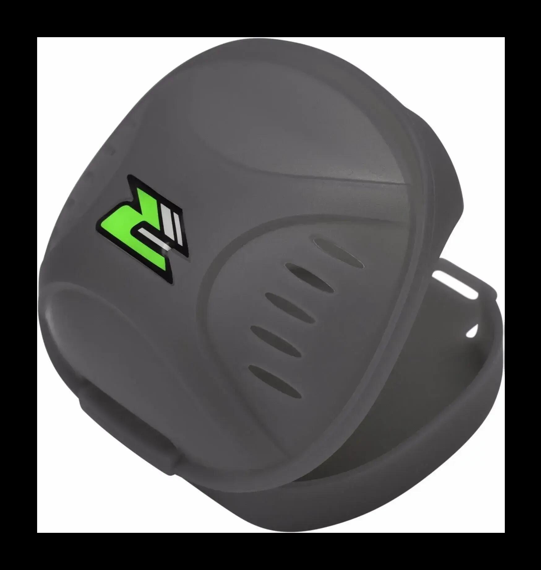 3W Protector bucal Negro y Verde 7/7