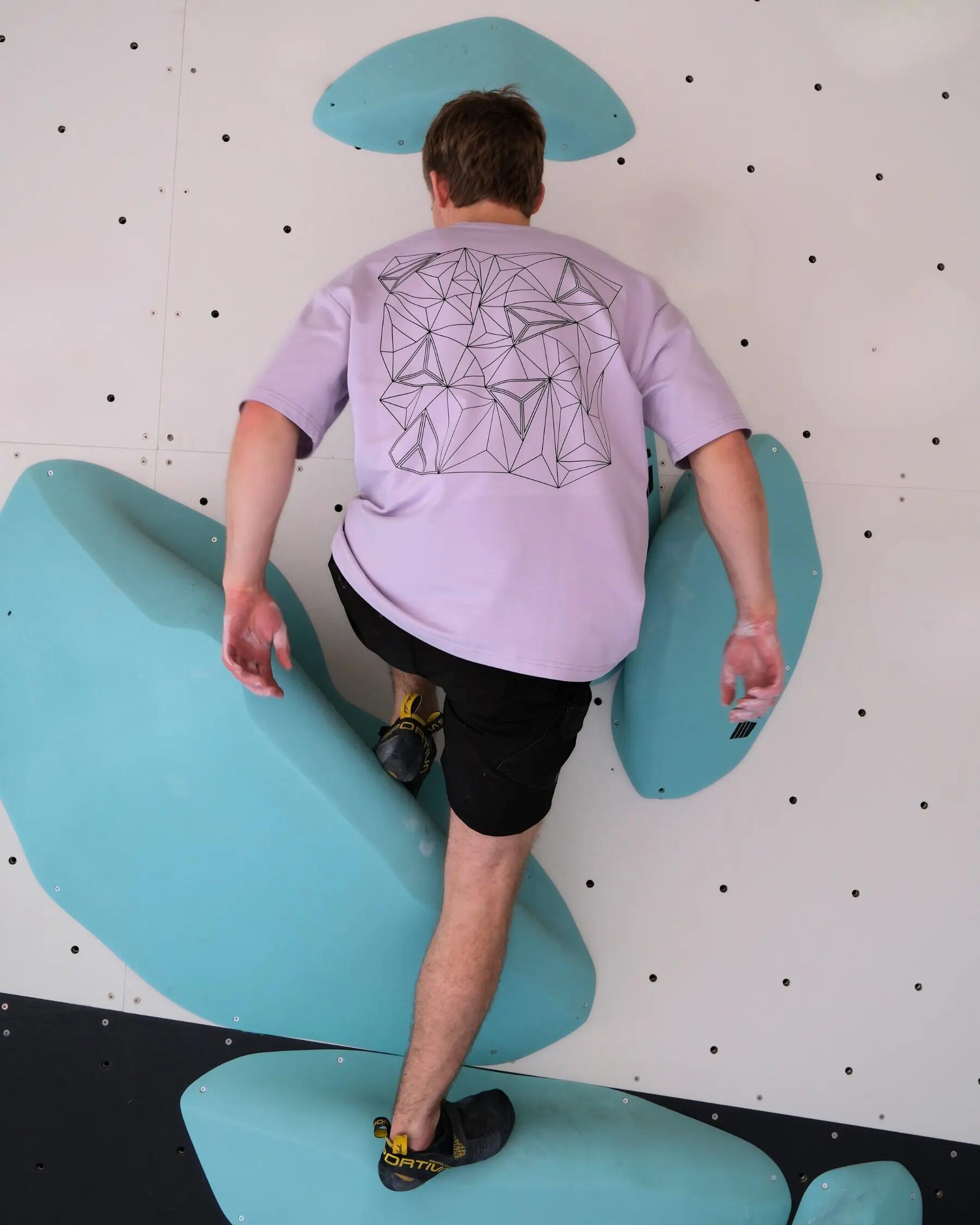 Oversized Boulder-Shirt Volumes Lavendel 6/6