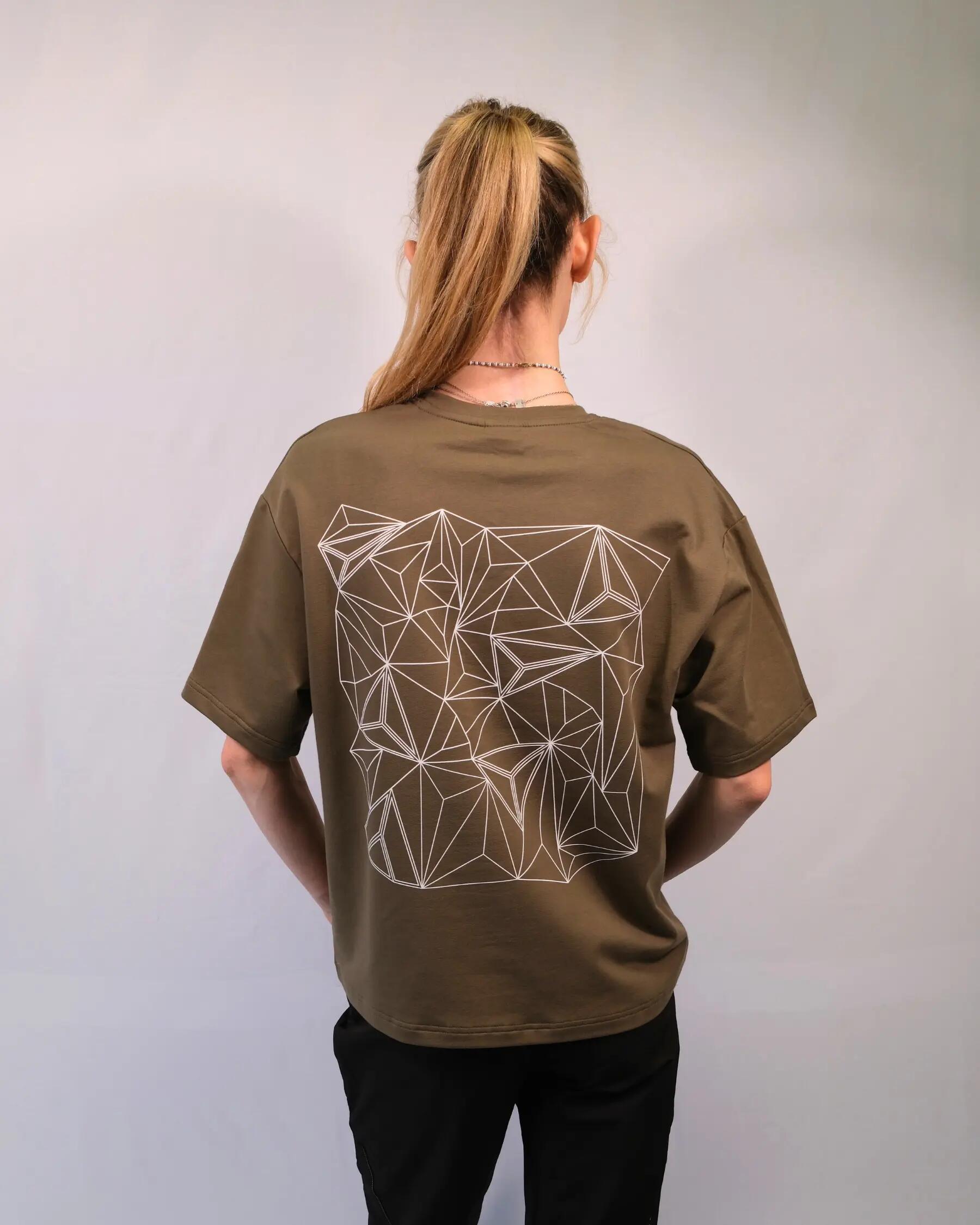 Oversized Boulder-Shirt Volumes Oliv 5/6