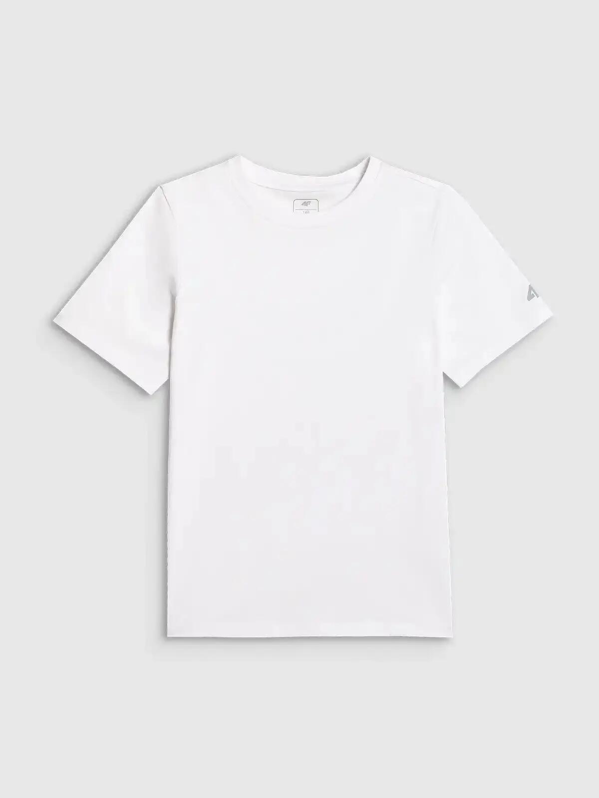 T-SHIRT CHŁOPIĘCY 4F KOSZULKA BAWEŁNIANA SPORTOWA 9/10