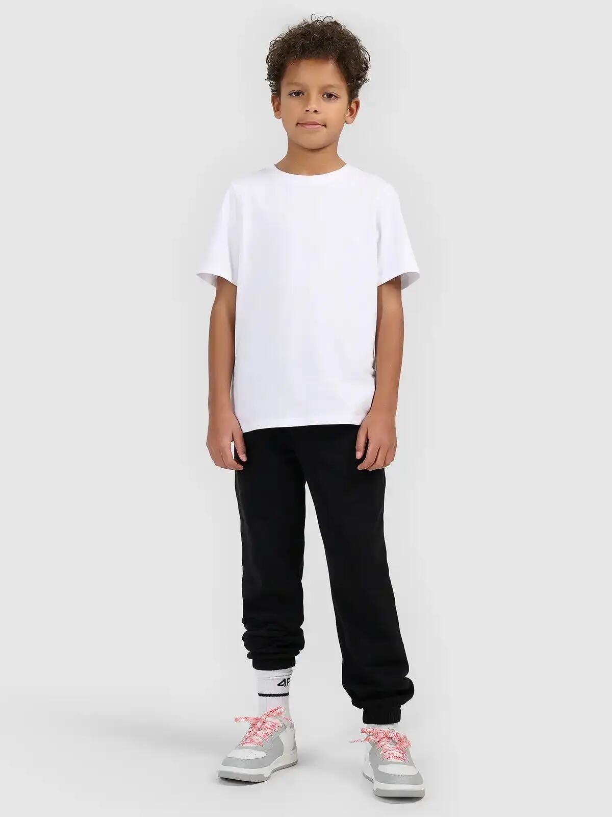 T-SHIRT CHŁOPIĘCY 4F KOSZULKA BAWEŁNIANA SPORTOWA 8/10