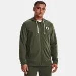 Felpa con Cappuccio Under Armour Verde 7/7